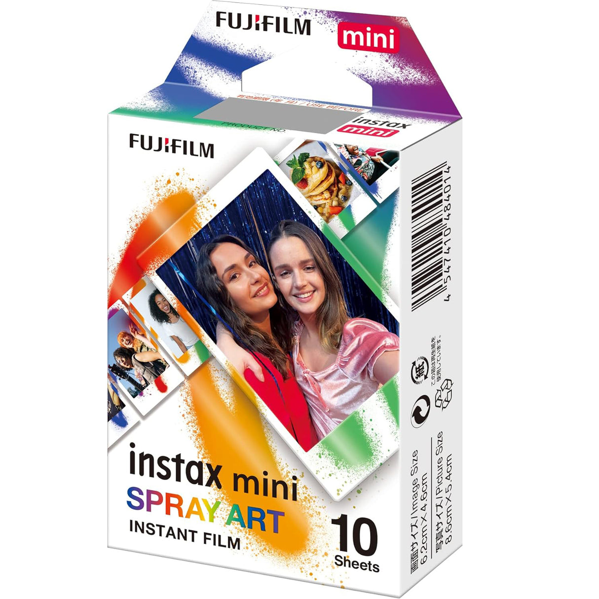 FUJIFILM Instax Mini 10x1 Instant Film Spray Art