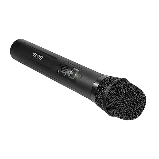BOYA BY-WHM8 48-Channel UHF Dynamic Handheld Cardioid Mic Transmitter for BY-WM6, BY-WM8 Microphone System for Interview Presentation Talk Show Speech