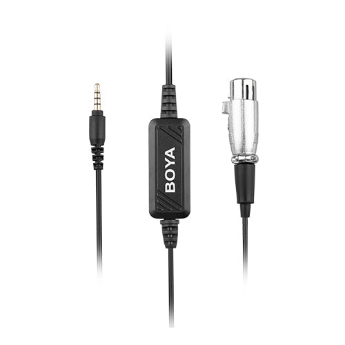 BOYA BY-BCA6 XLR to 3.5mm Plug Microphone Cable