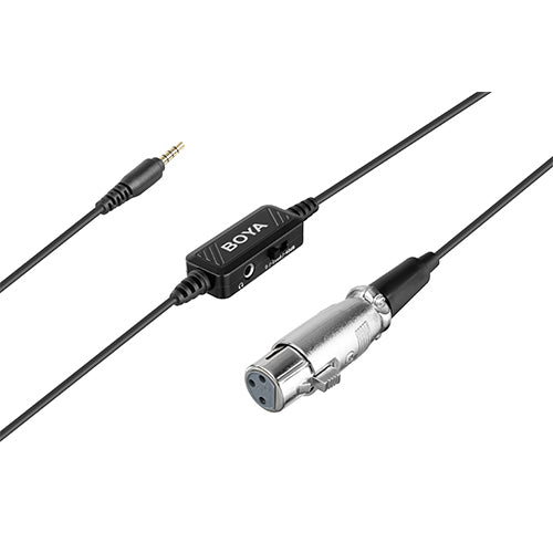BOYA BY-BCA6 XLR to 3.5mm Plug Microphone Cable