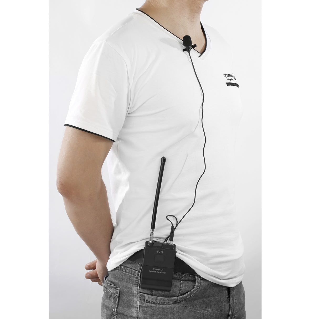 BOYA BY-WFM12 VHF Wireless Microphone System for Smartphones DSLRs Camcorders Audio recorders PCs and More