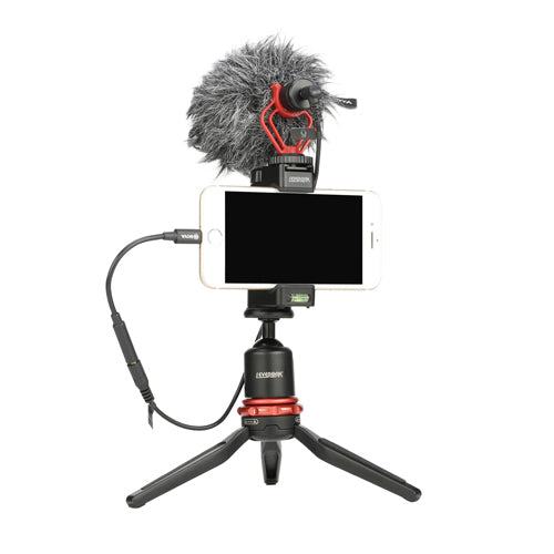 BOYA BY-K3 6cm 3.5mm Female TRRS to Male Lightning Adapter Cable Cable