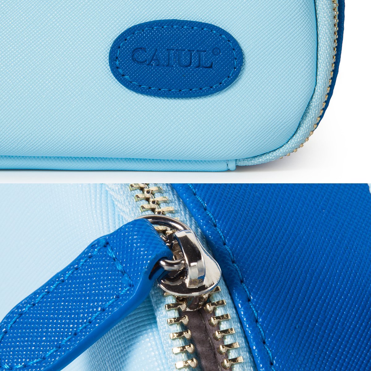 CAIUL Instax Mini First Generation Zipper Universal Carry Case for Fujifilm Instax Mini 11/9/ 8 8+ 70 7s 25 26 50s 90 9 Camera Light Blue