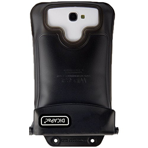 DiCAPac WPC2 Waterproof Case with Neck Strap for Samsung Galaxy Note 1/2 Black