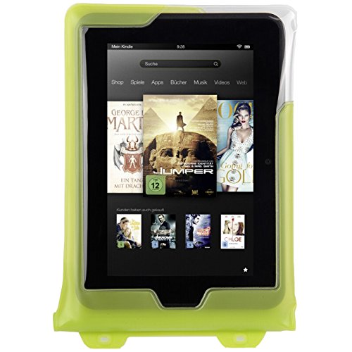 DiCAPac Waterproof Case with Neck Strap Tablet for 8Inch Samsung Galaxy Tab (WPT7) Green