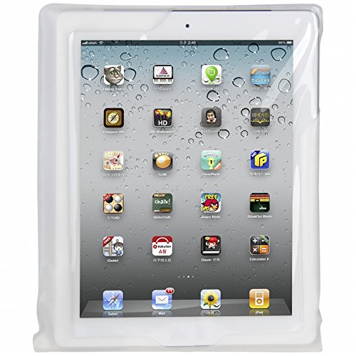 DiCAPac Waterproof Case with Neck Strap for iPad mini (WPi20m) White