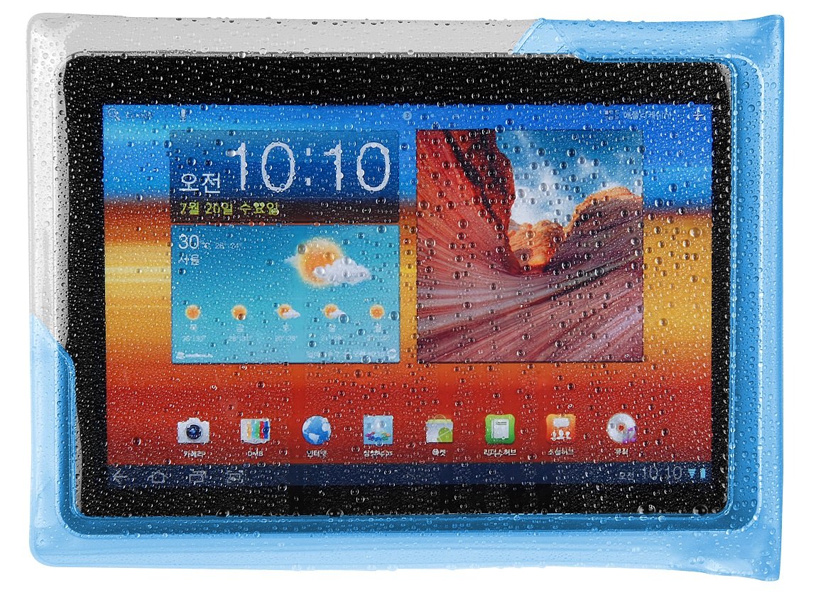 DiCAPac WPT20 Waterproof Case for 10" Tablets P.C Blue