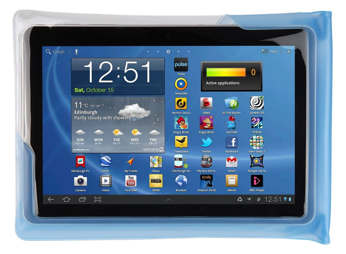 DiCAPac WPT20 Waterproof Case for 10" Tablets P.C Blue