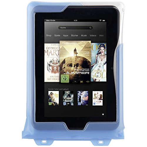 DiCAPac Waterproof Case with Neck Strap Tablet for 8Inch Samsung Galaxy Tab (WPT7) Blue