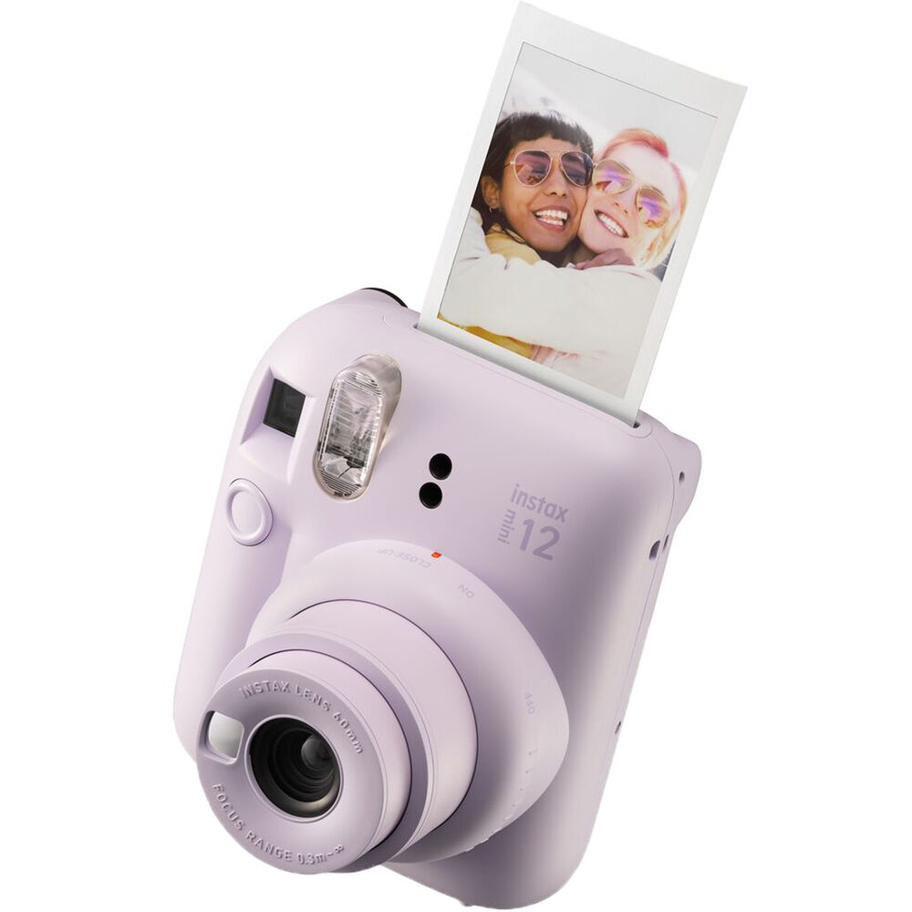 Fujifilm Instax Mini 12 Instant Print Film Camera (Lilac Purple)
