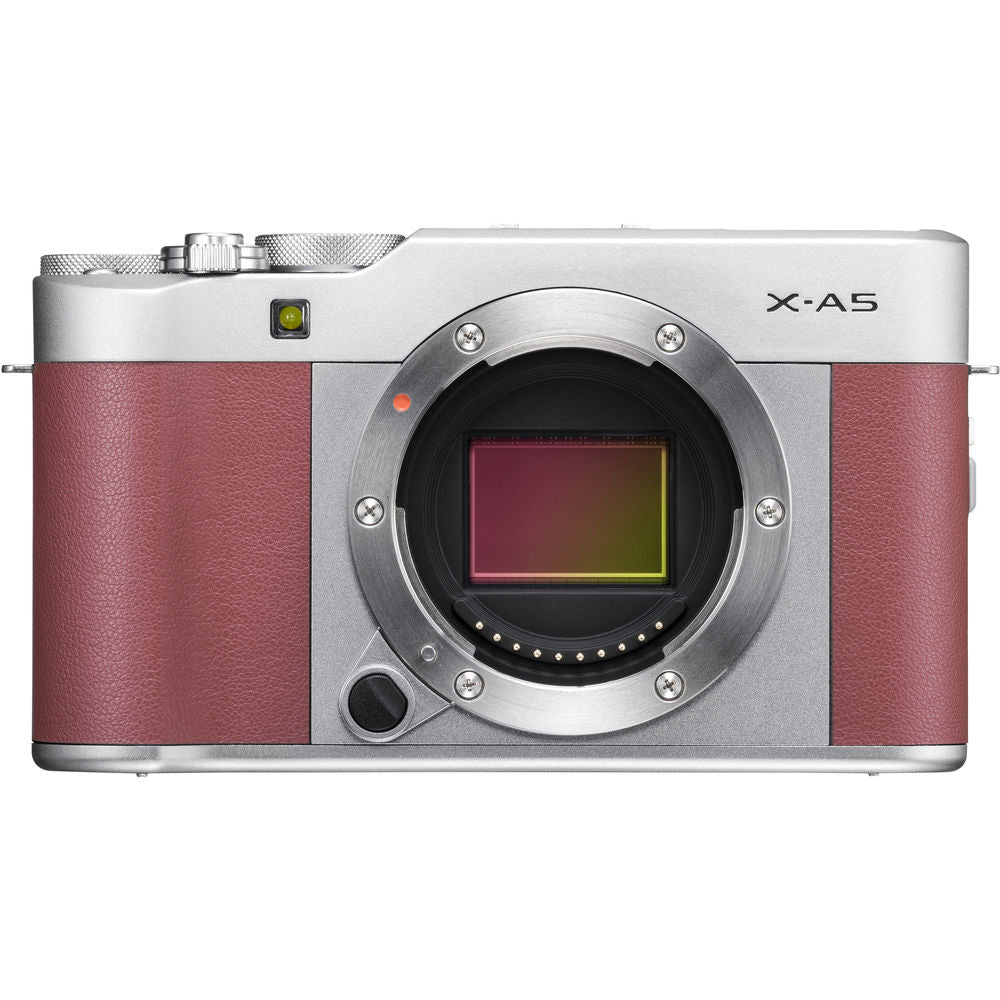 FUJIFILM X-A5 Mirrorless Digital Camera with 15-45mm Lens Pink