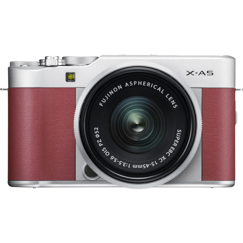 FUJIFILM X-A5 Mirrorless Digital Camera with 15-45mm Lens Pink