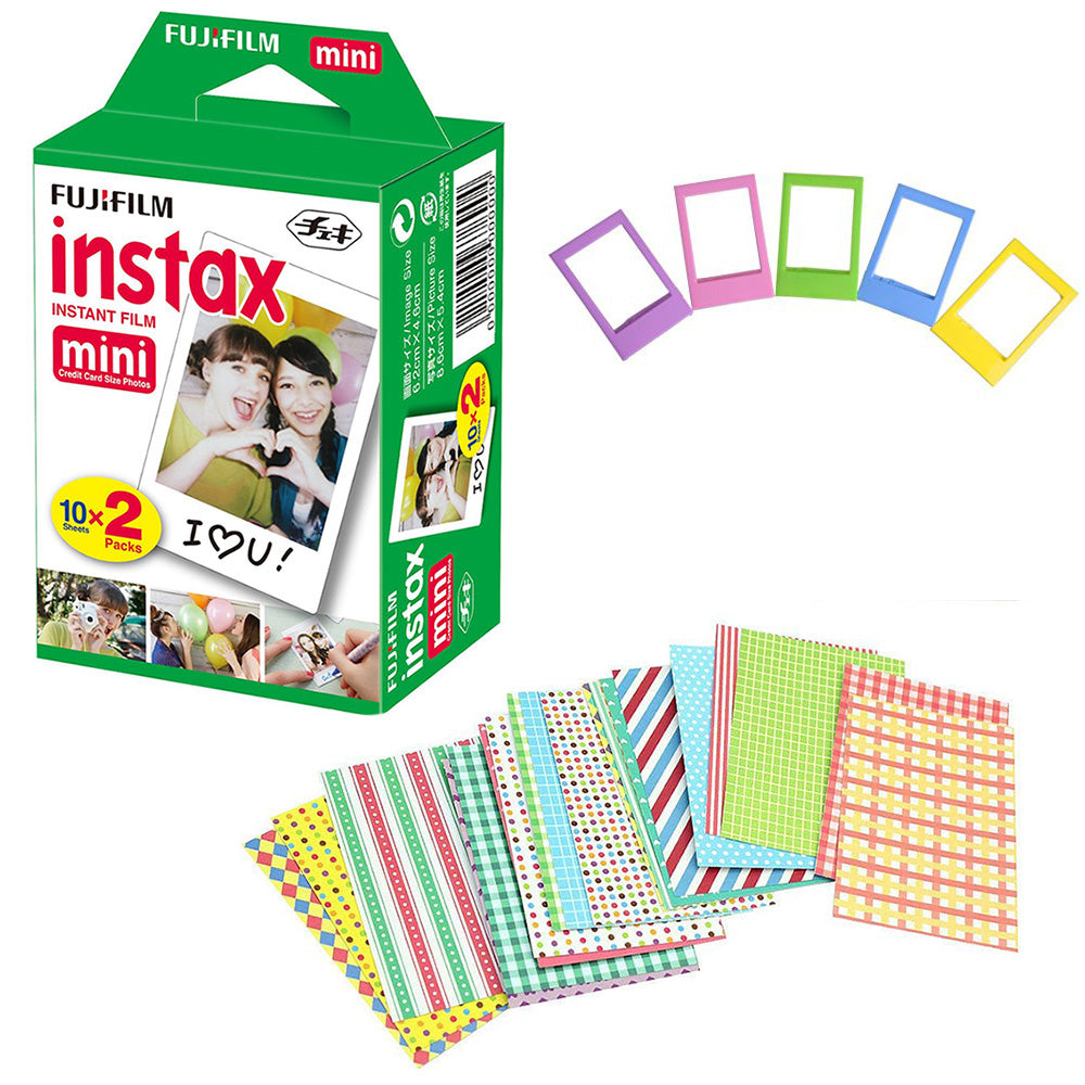FUJIFILM INSTAX MINI 10X2 Instant Film (20 Exposures)