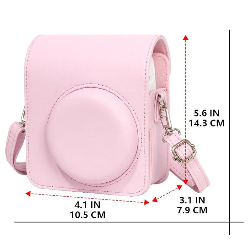 Zikkon Carrying Bag with Adjustable Shoulder Strap for FujiFilm Instax Mini 13 Camera