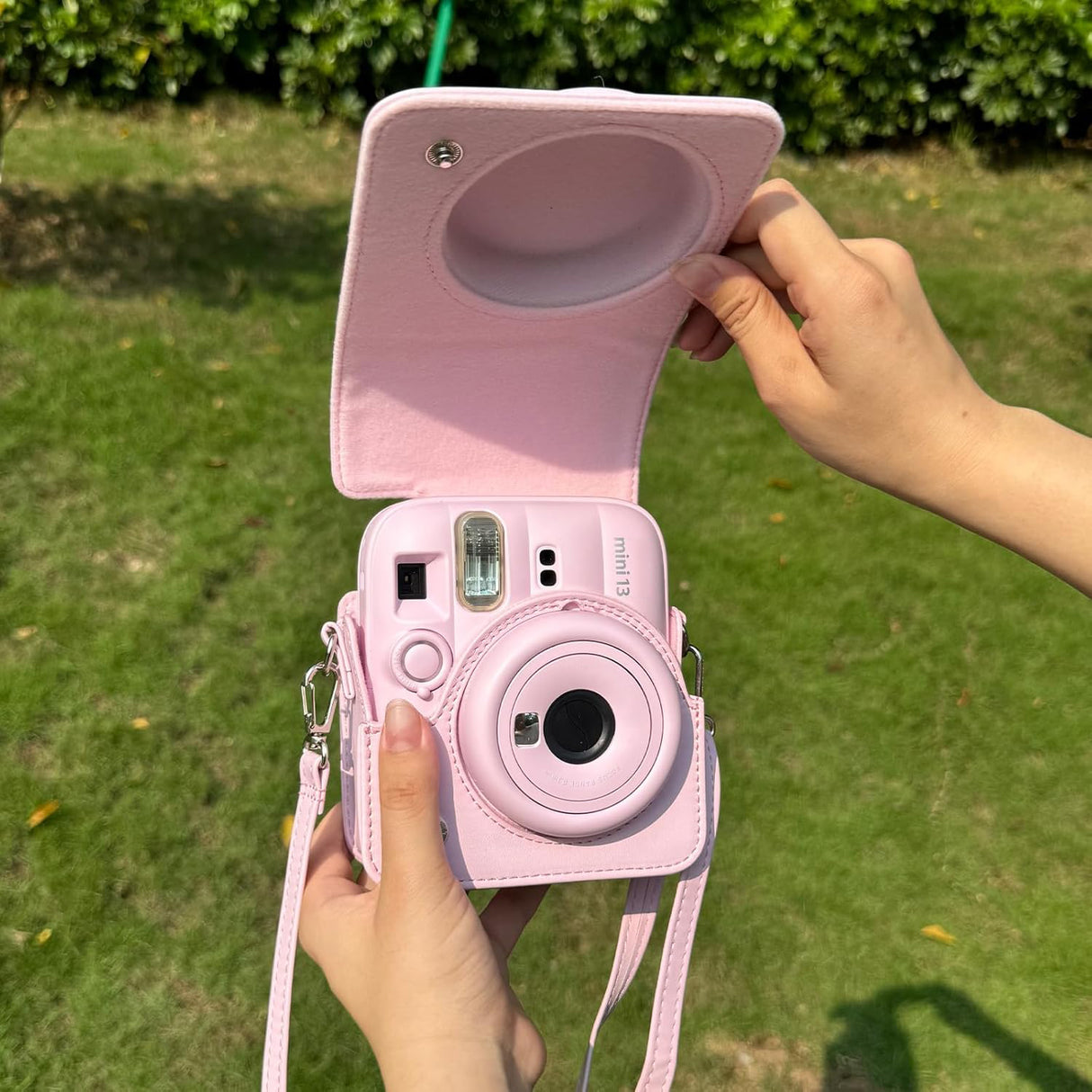 Zikkon Carrying Bag with Adjustable Shoulder Strap for FujiFilm Instax Mini 13 Camera
