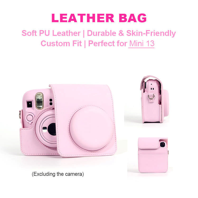 Zikkon Carrying Bag with Adjustable Shoulder Strap for FujiFilm Instax Mini 13 Camera