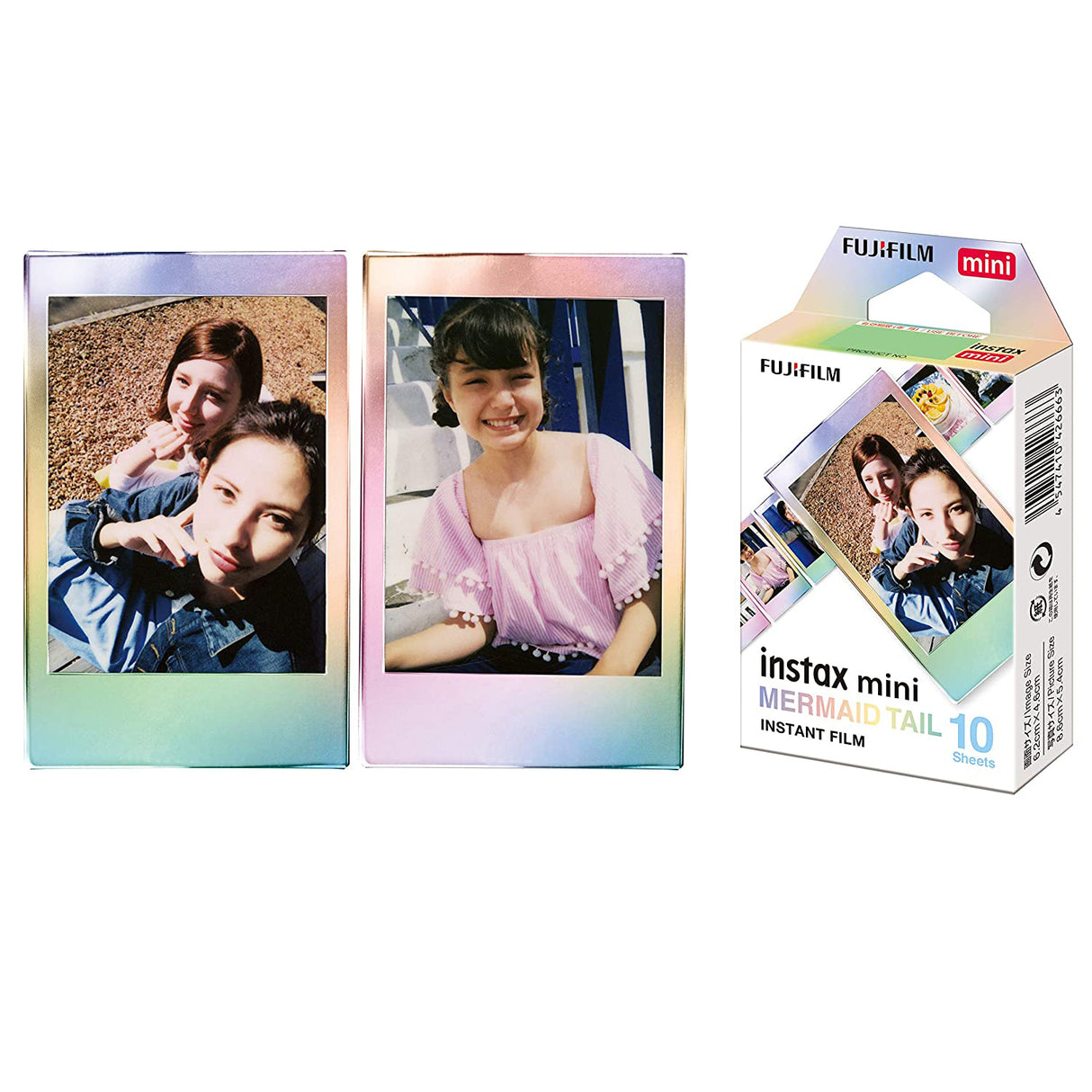 FUJIFILM Instax Mini 10x1 Instant Film Mermaid Tail