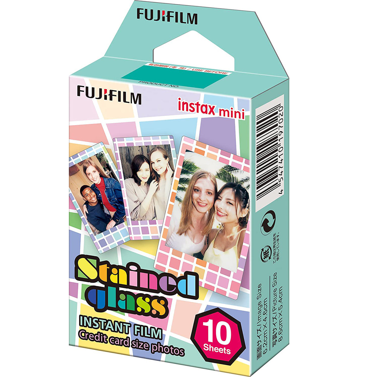 FUJIFILM Instax Mini 10x1 Instant Film Stained Glass
