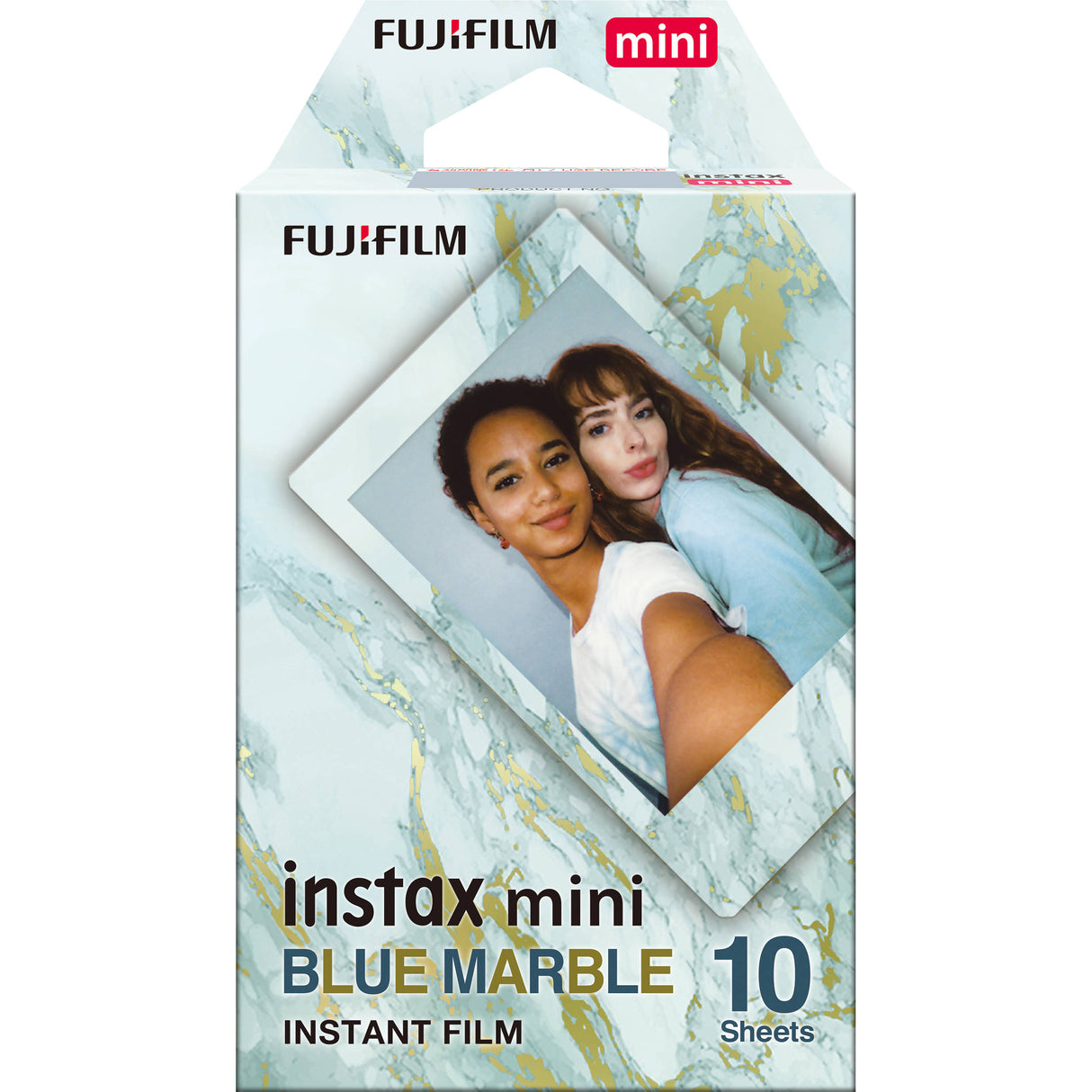 FUJIFILM Instax Mini 10x1 Blue Marble Instant Film