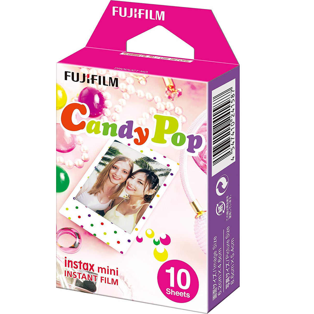 FUJIFILM Instax Mini 10x1 Instant Film Candy pop