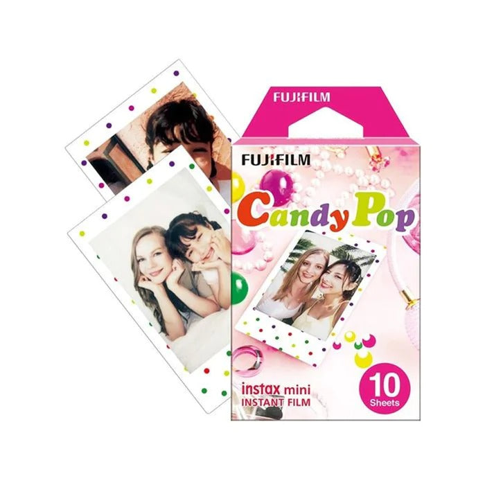 FUJIFILM Instax Mini 10x1 Instant Film Candy pop