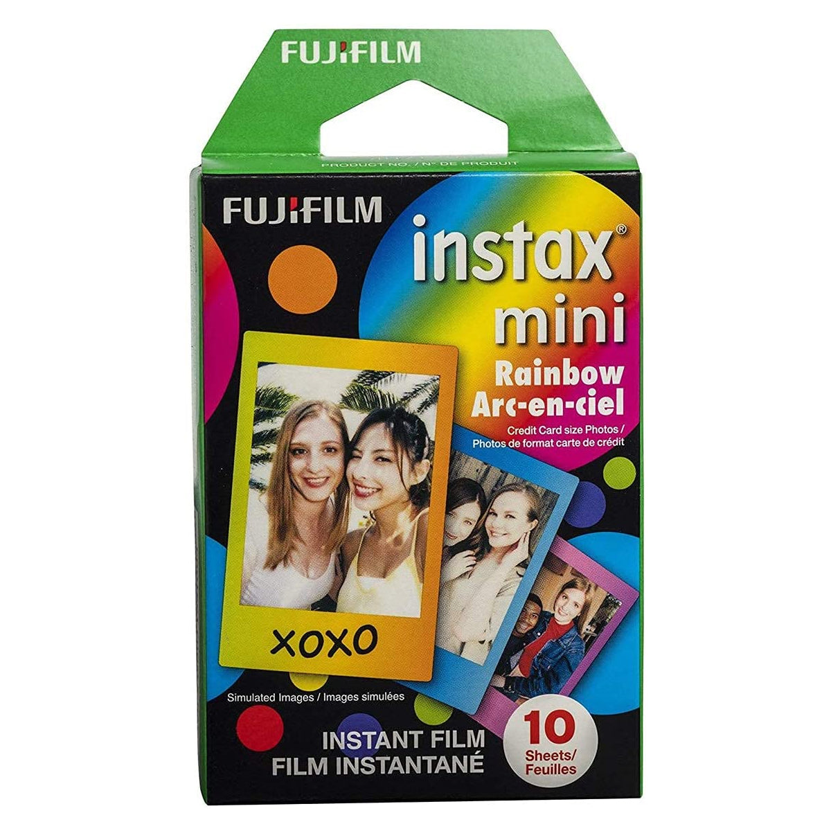 Fujifilm Instax Mini 10X1 Rainbow instant film