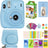Fujifilm Instax Mini 11 Camera with Fujifilm Instant Mini Film (20 Sheets) Bundle with Deals Number One Accessories Including Carrying Case, Color Filters, Photo Album, Stickers + More Sky Blue