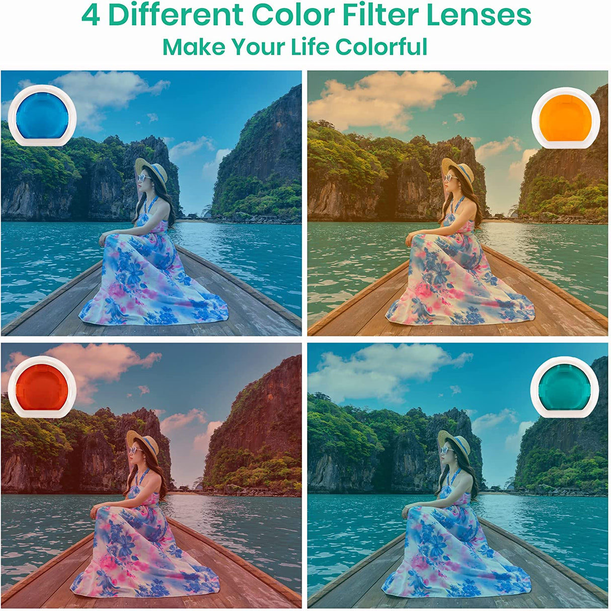 ZENKO Instax Mini Color Close Up Lens For Mini 11 (4 colors)