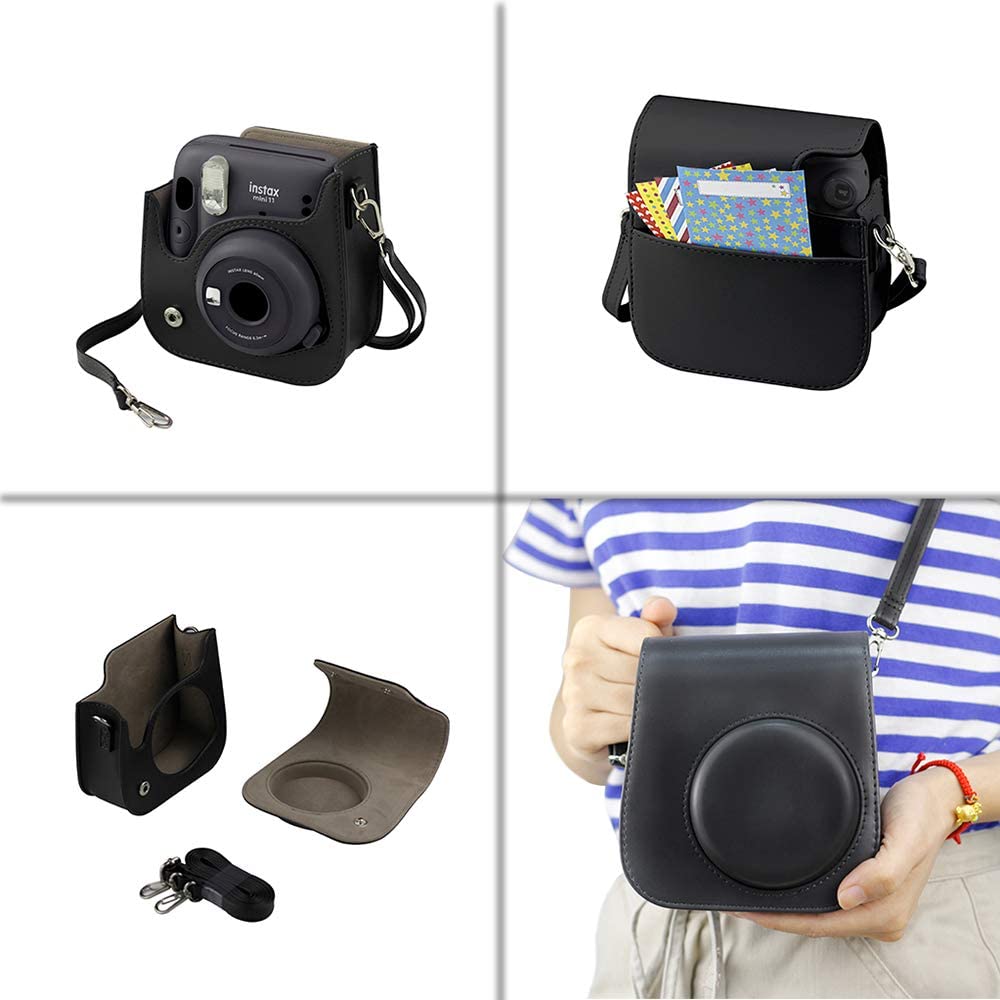 ZENKO MINI 11 INSTAX CAMERA POUCH BAG (Charcoal Gray)