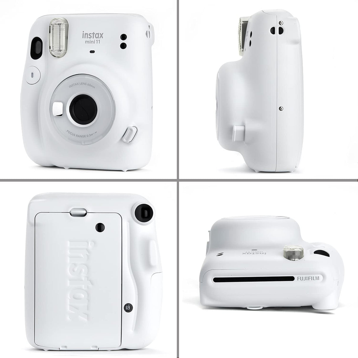 FUJIFILM INSTAX Mini 11 Instant Film Camera (Ice White)