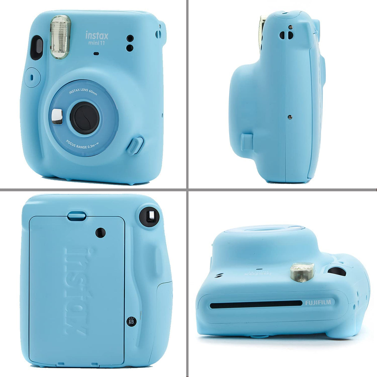 FUJIFILM INSTAX Mini 11 Instant Film Camera (Sky Blue)