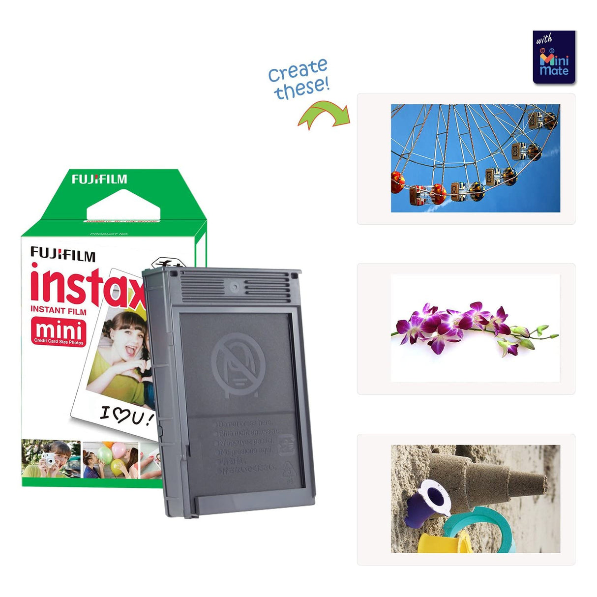 Fujifilm Instax Mini Single Pack 10 Sheets Instant Film