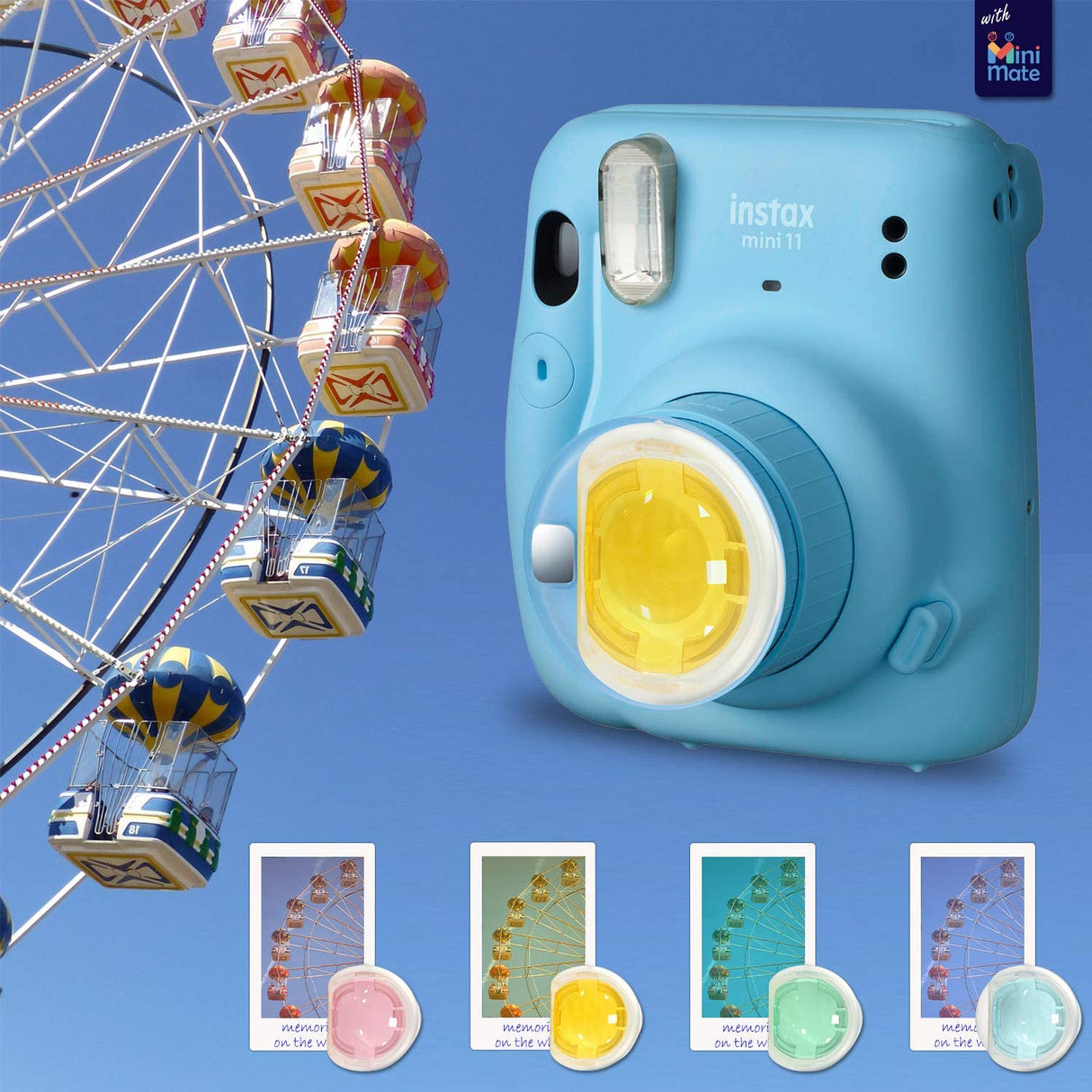 ZENKO Instax Mini Color Close Up Lens For Mini 11 (4 colors)