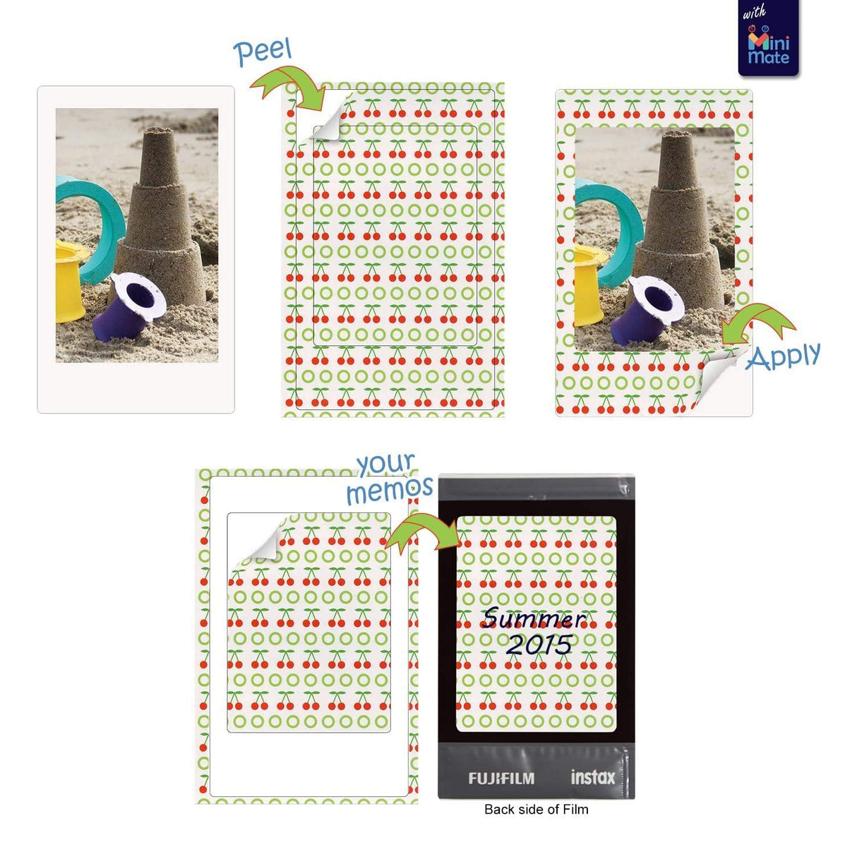 Mini 60 stickers set