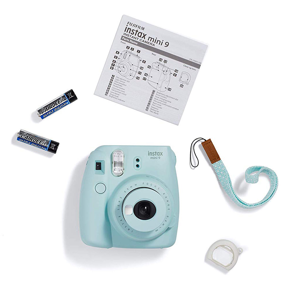 Fujifilm Instax Mini 9 Instant Camera Ice Blue