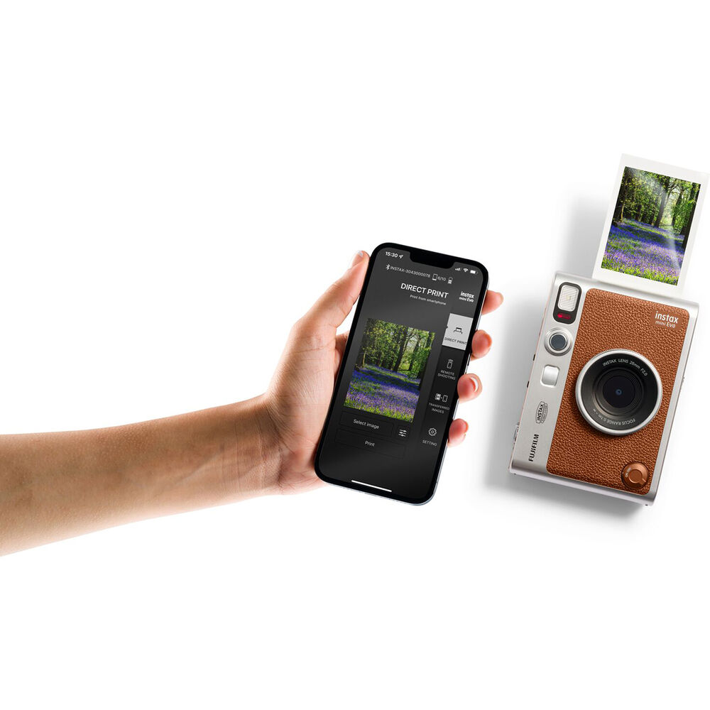 Fujifilm Instax Mini Evo Hybrid Camera Premium Edition