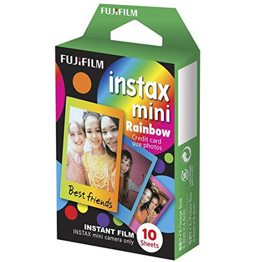 Fujifilm Instax Mini 10X1 Rainbow instant Film
