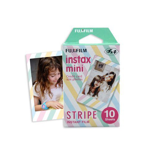 Fujifilm Instax Mini 10X1 Stripe instant Film