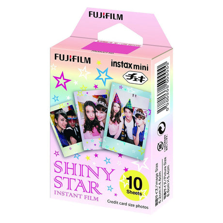 Fujifilm Instax Mini Instant Film 30 Shots (10x3 Pack, Shiny Star)