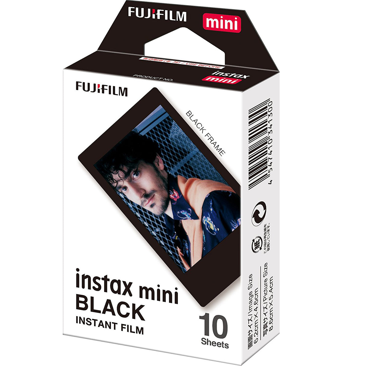 FUJIFILM Instax Mini 10x1 Instant Film Black