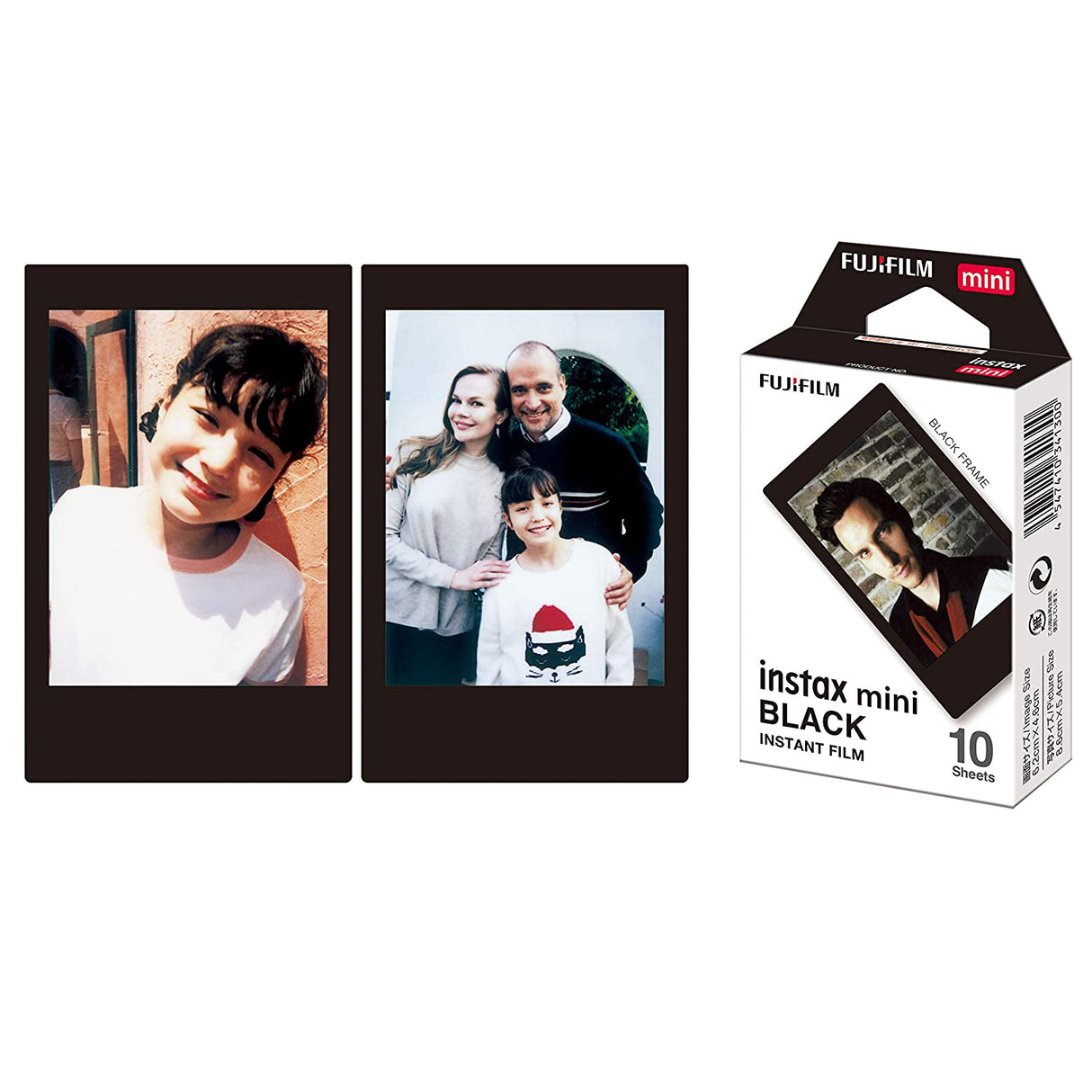FUJIFILM Instax Mini 10x1 Instant Film Black
