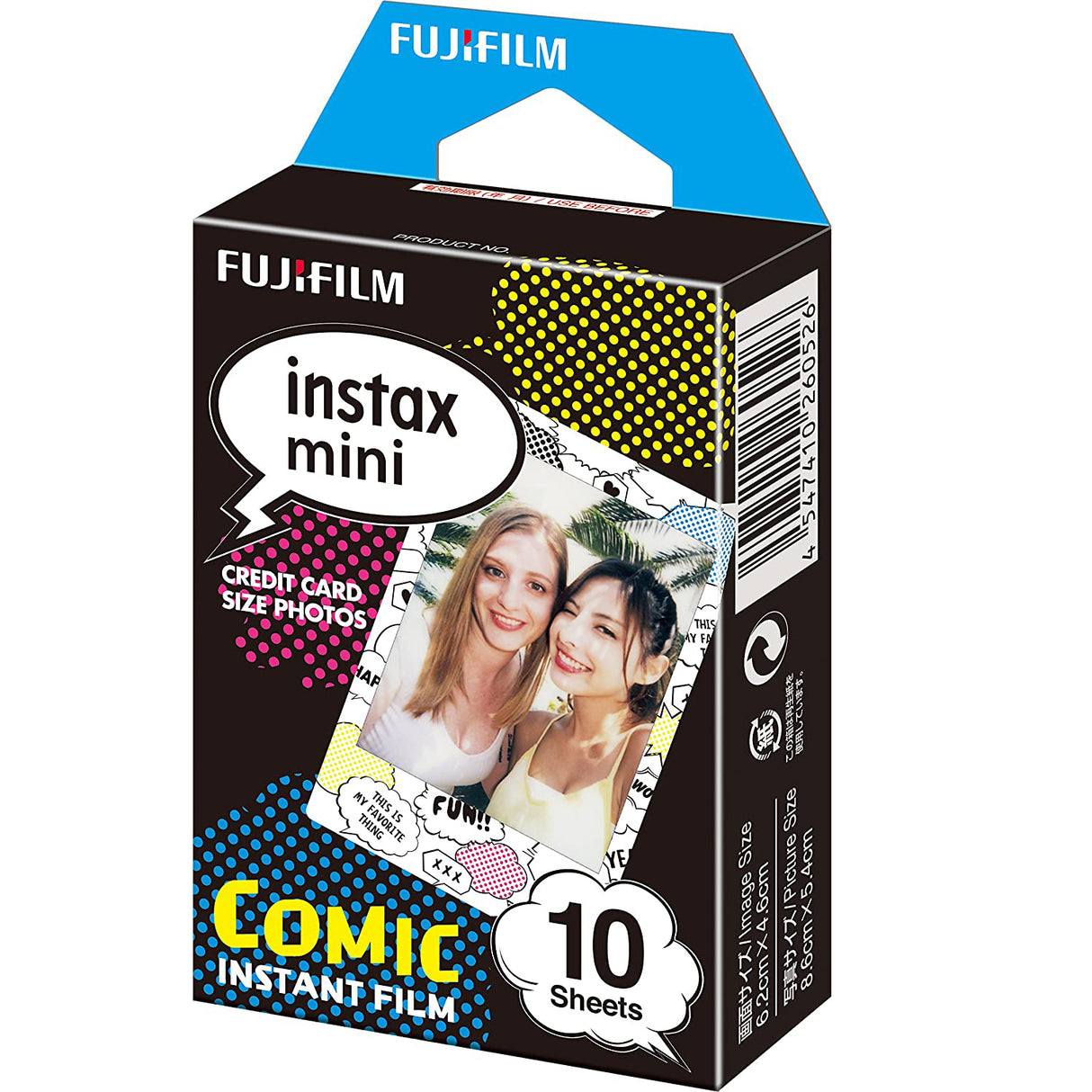 FUJIFILM Instax Mini 10x1 Instant Film Comic