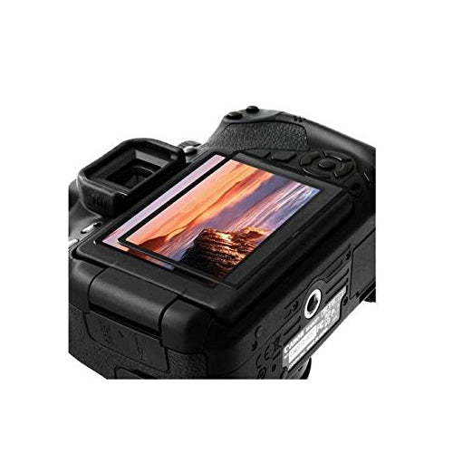GGS LARMOR Screen Protector for CANON 1DX/1DX MK II 1DX2, from Tempered Glass Foil, SelfAdhesive, 4th Generation with Top Screen Protector