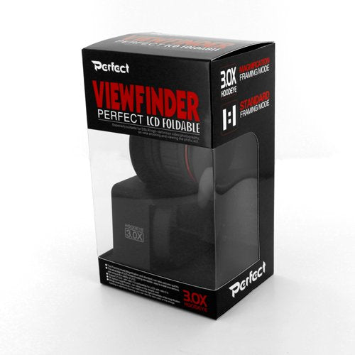 GGS Perfect HD DSLR LCD Foldable Viewfinder with 3.0x Magnification