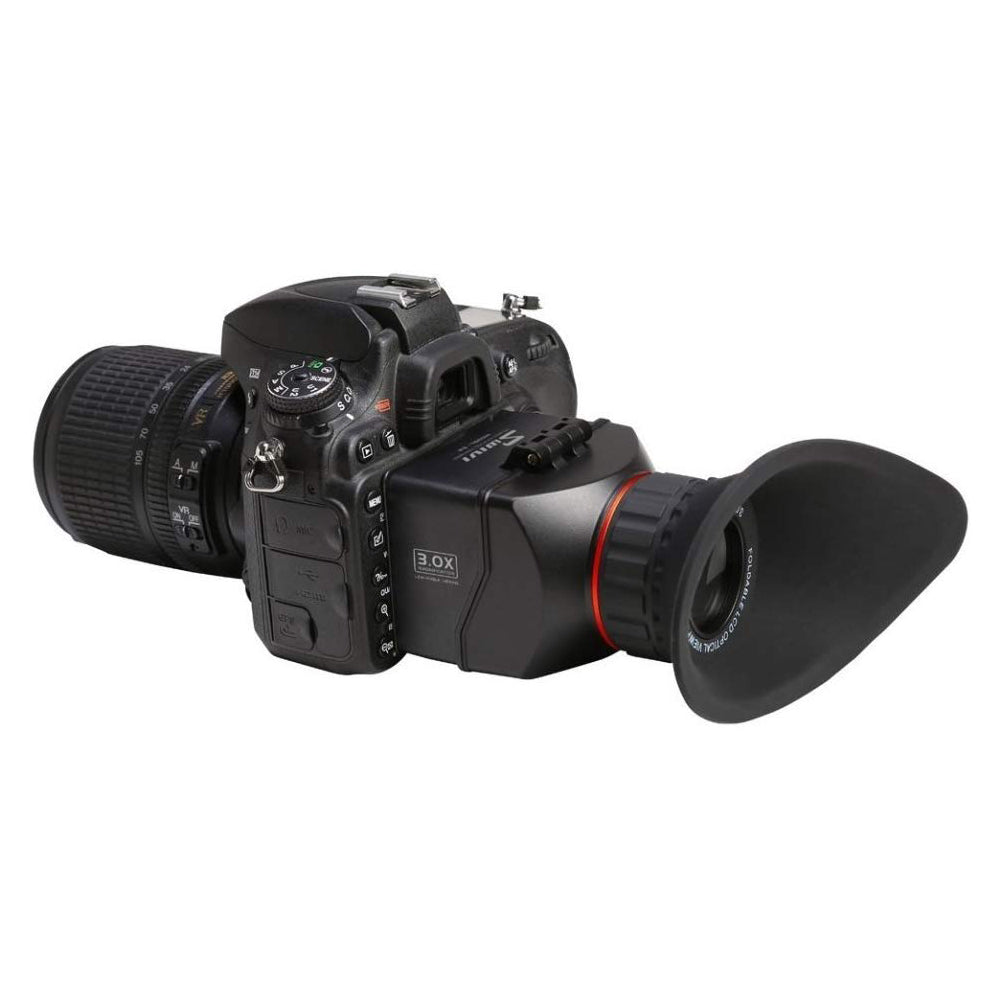 GGS Swivi S2 3X Foldable 3.2" 4:3/3:2 Aspect LCD HD DSLR Optical Viewfinder