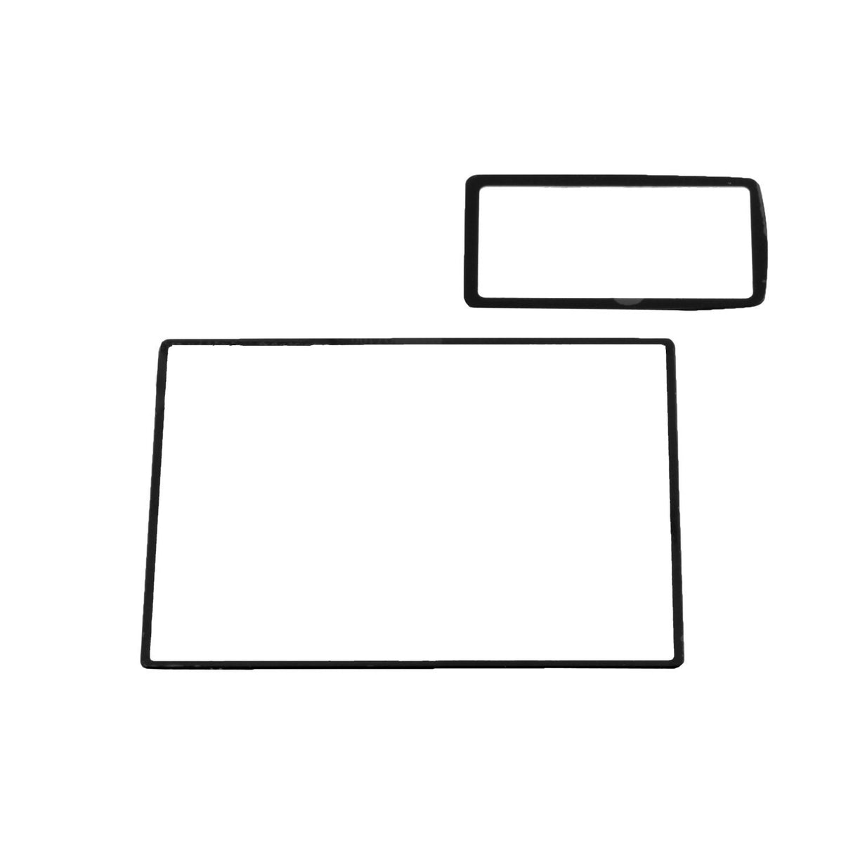 LARMOR by GGs 4 Generation Selfadhesive Glass LCD Screen Protector for Nikon D7100 Camera