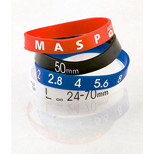 PHOTOGRAPHY LENS BANDS (SET OF 4)
