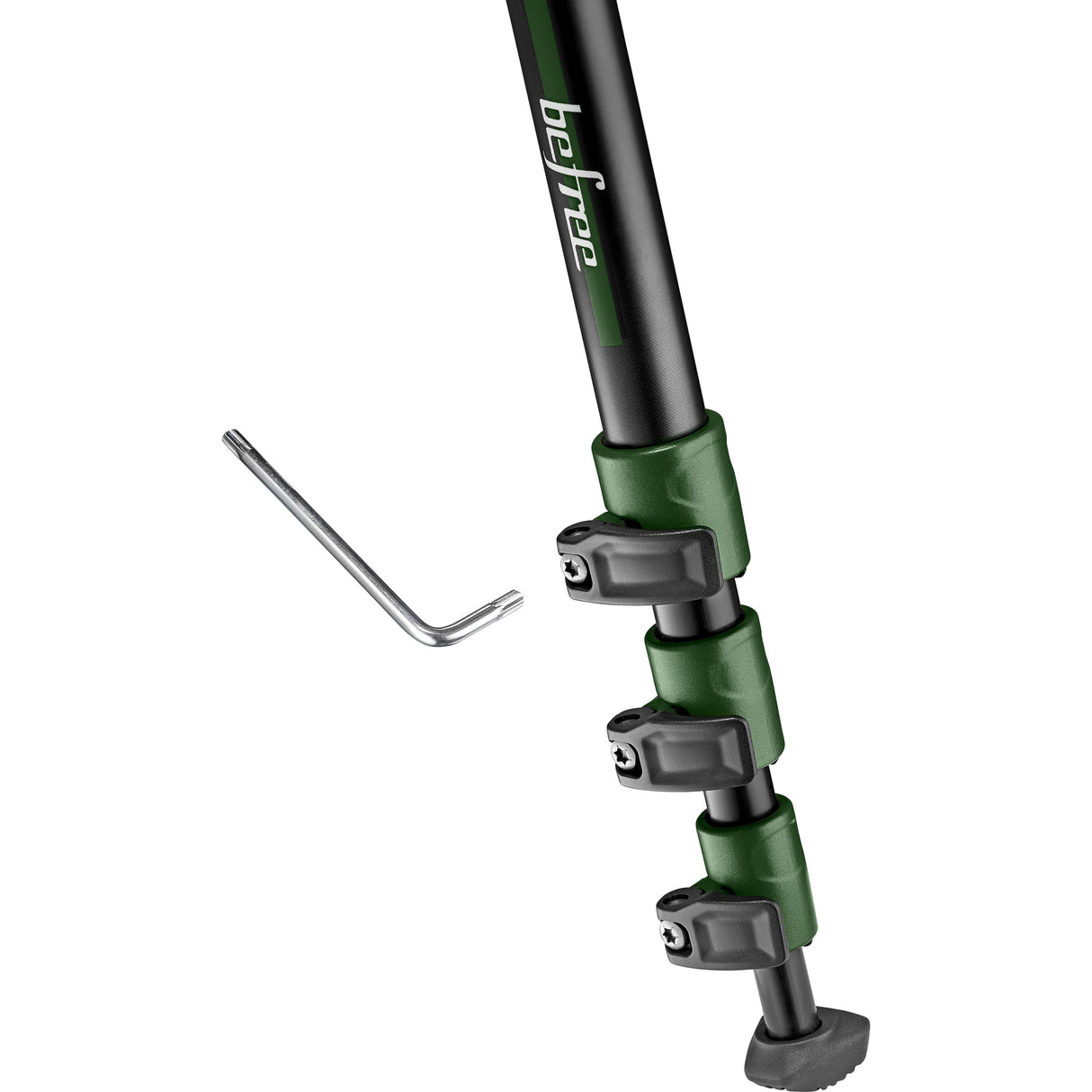 Manfrotto BeFree Color Aluminum Travel Tripod Green