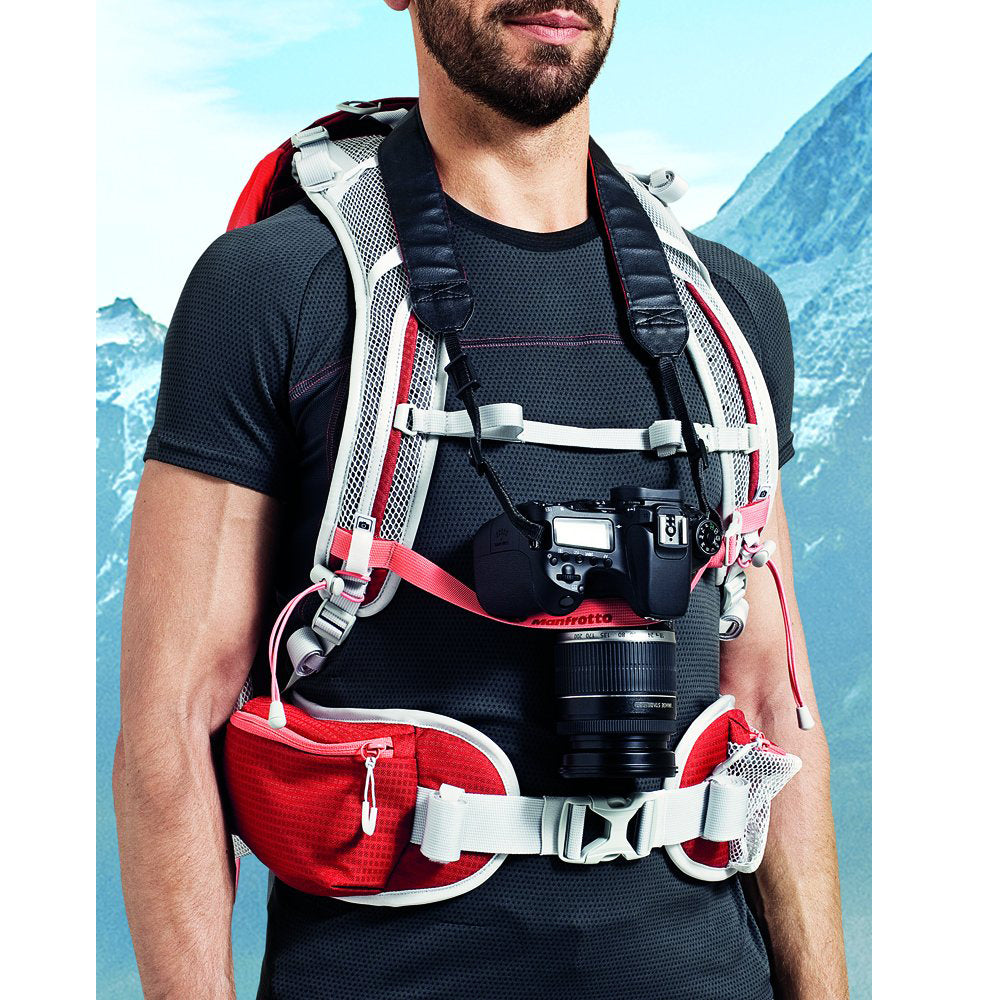 Manfrotto MB OR-BP-30RD Off road Hiker camera backpack 30L Red for DSLR