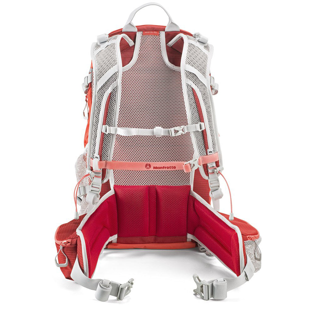 Manfrotto MB OR-BP-30RD Off road Hiker camera backpack 30L Red for DSLR